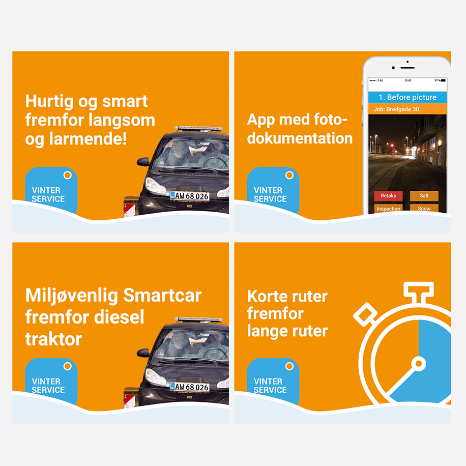 Re-marketing banner designs - Vinterservice