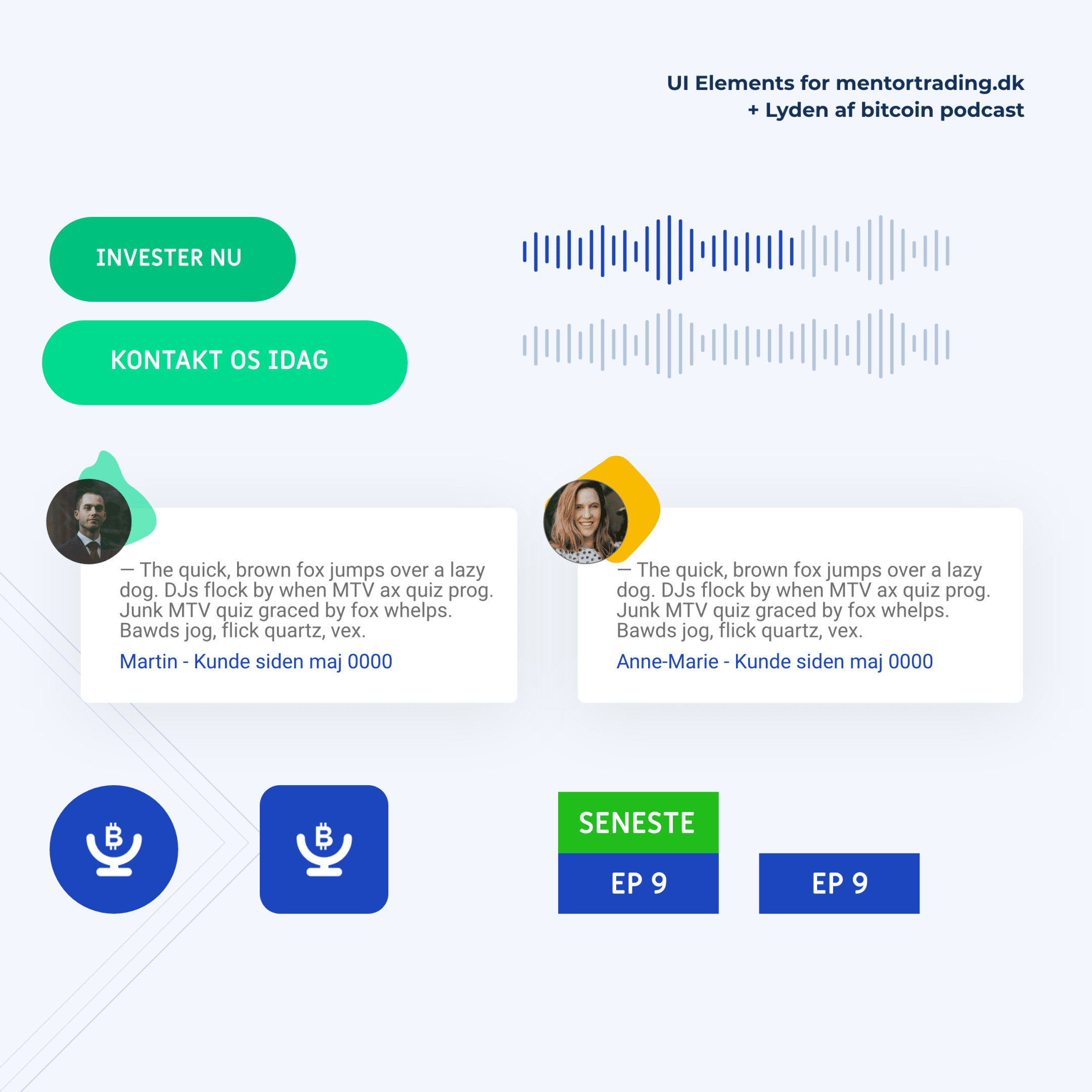 Grafisk User Interface design til Mentor Trading
