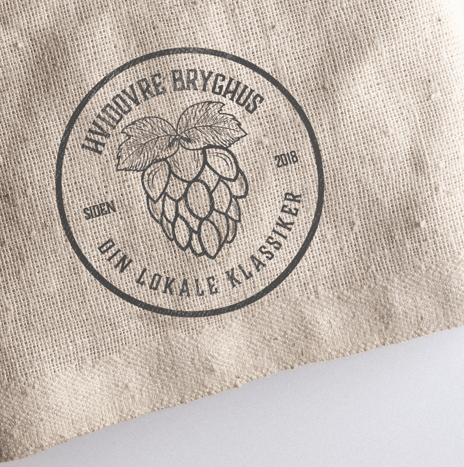 Logo design til Hvidovre Bryghus